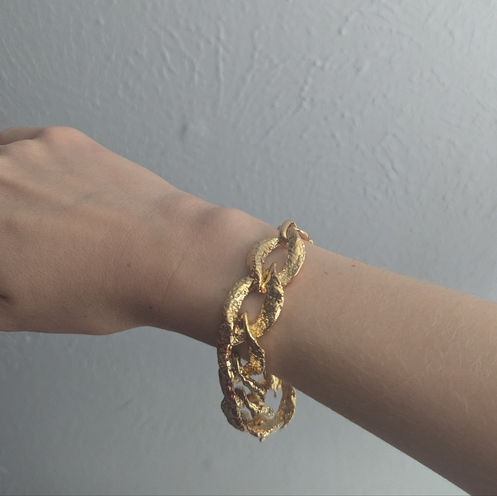 Joan Rivers Gold Curb Chain